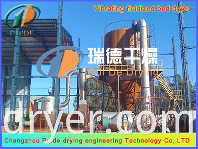 Spray dryer for petrochemical proppant